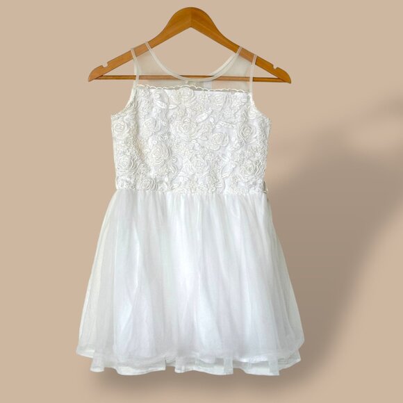 American Girl Celebration Dress for Girls Flower Girl Wedding Party Size 10 - Picture 1 of 13